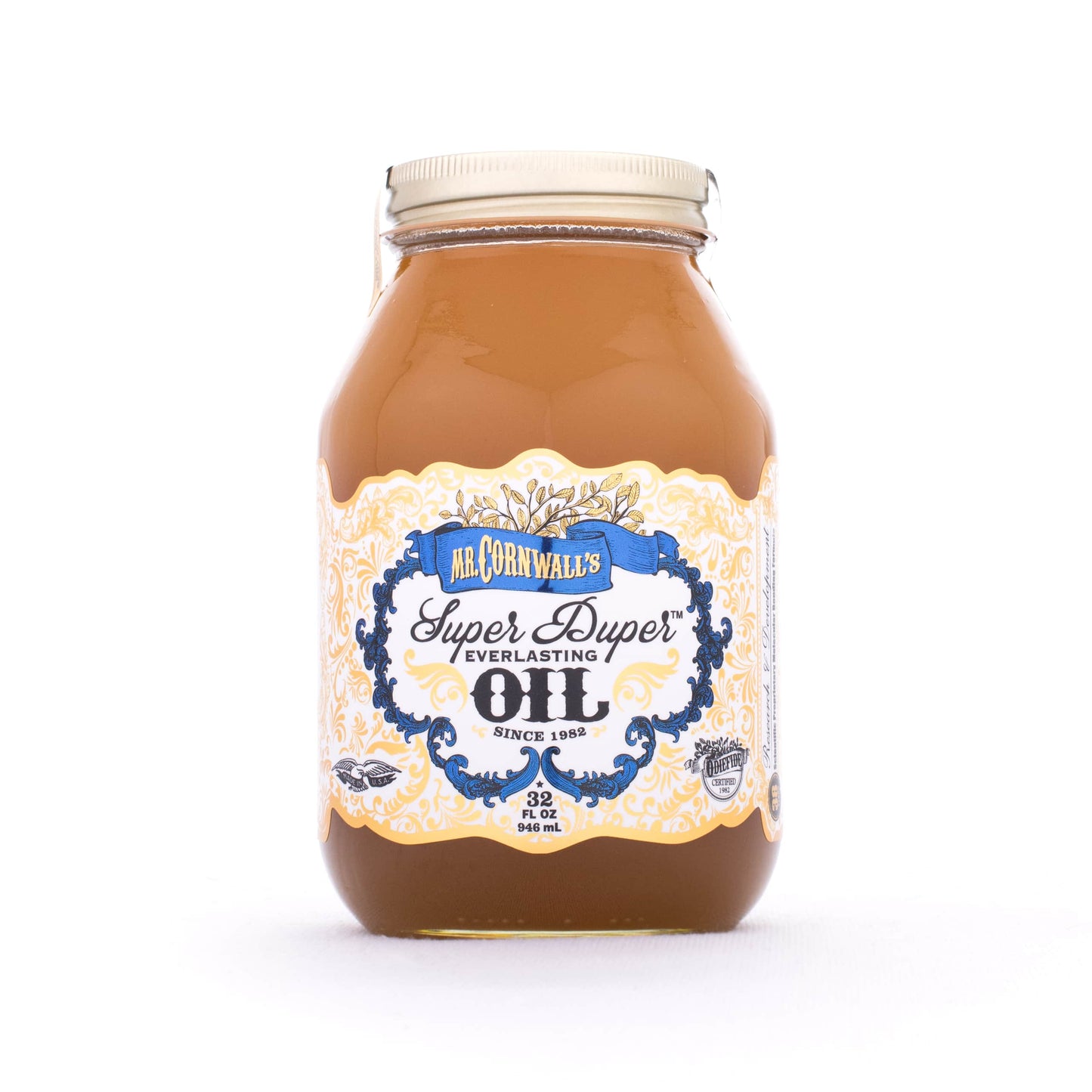 Mr. Cornwall's SUPER DUPER EVERLASTING LIGHT OIL